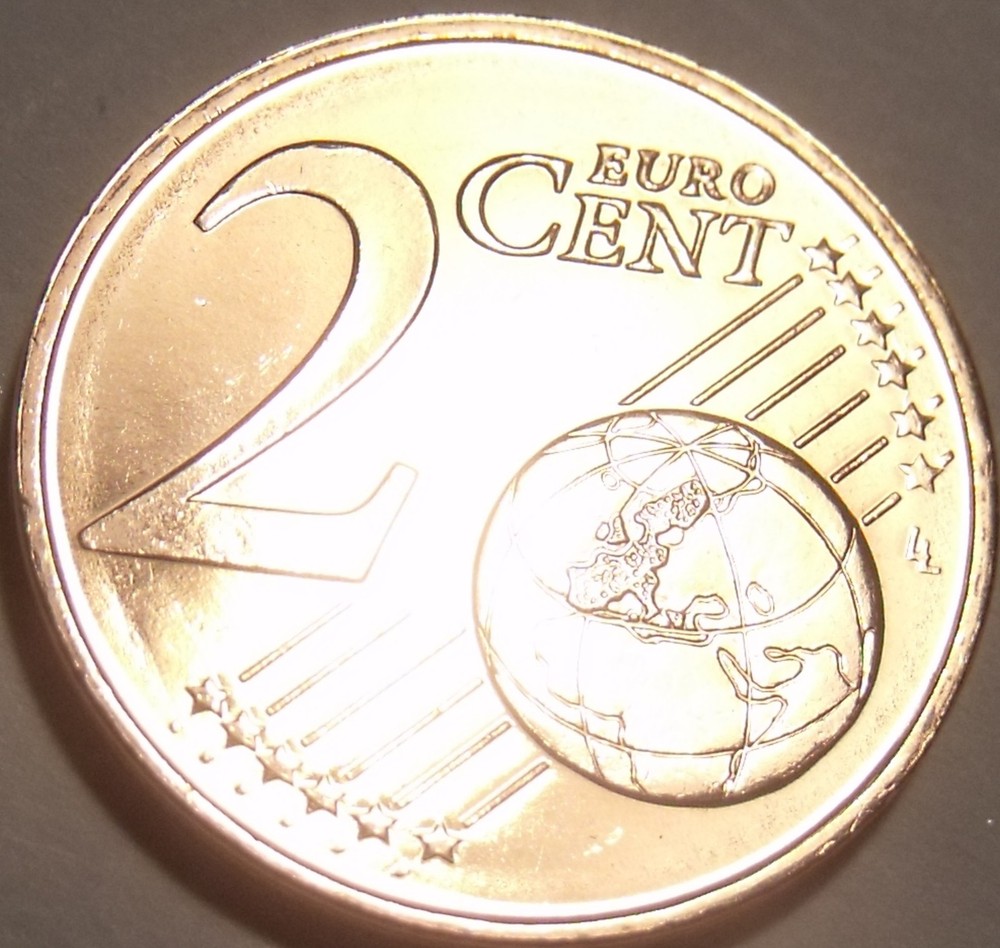 Gem Unc Cyprus 2012 1 Euro Cent~Double Ram Design~Free