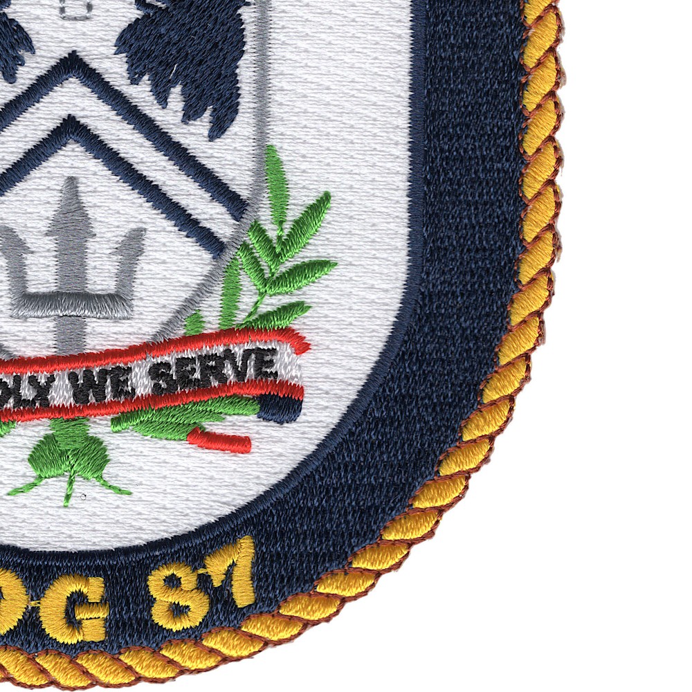 DDG-87 USS Mason Patch