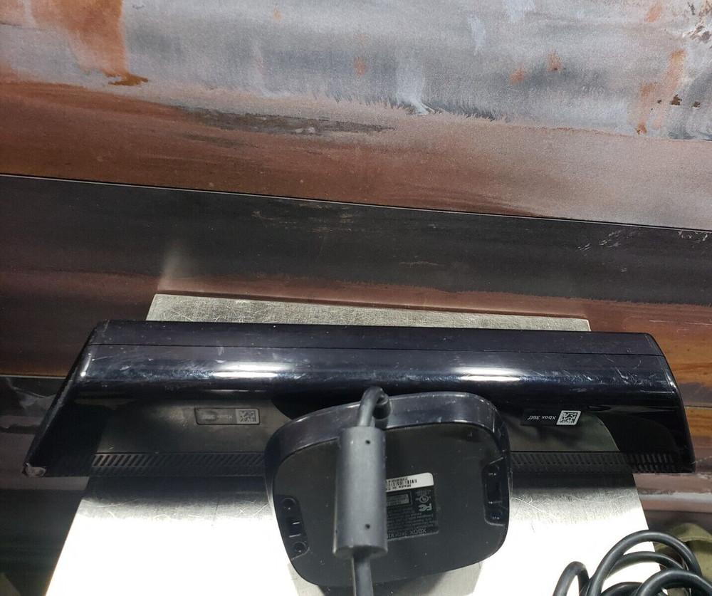 Genuine Microsoft Xbox 360 Kinect Connect Black Sensor Bar Model 1414 TESTED