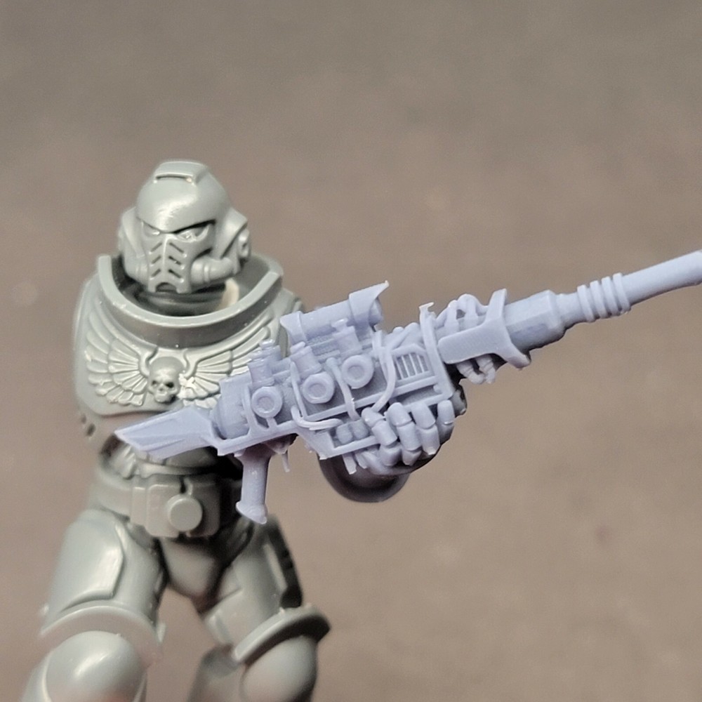 FALLOUT PLASMA RIFLE conversion BIT x10 compatable with SM Marines