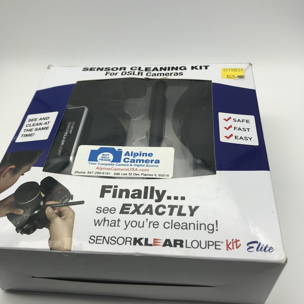 Lenspen SensorKlear Loupe Kit Elite Sensor Cleaning for Camera.