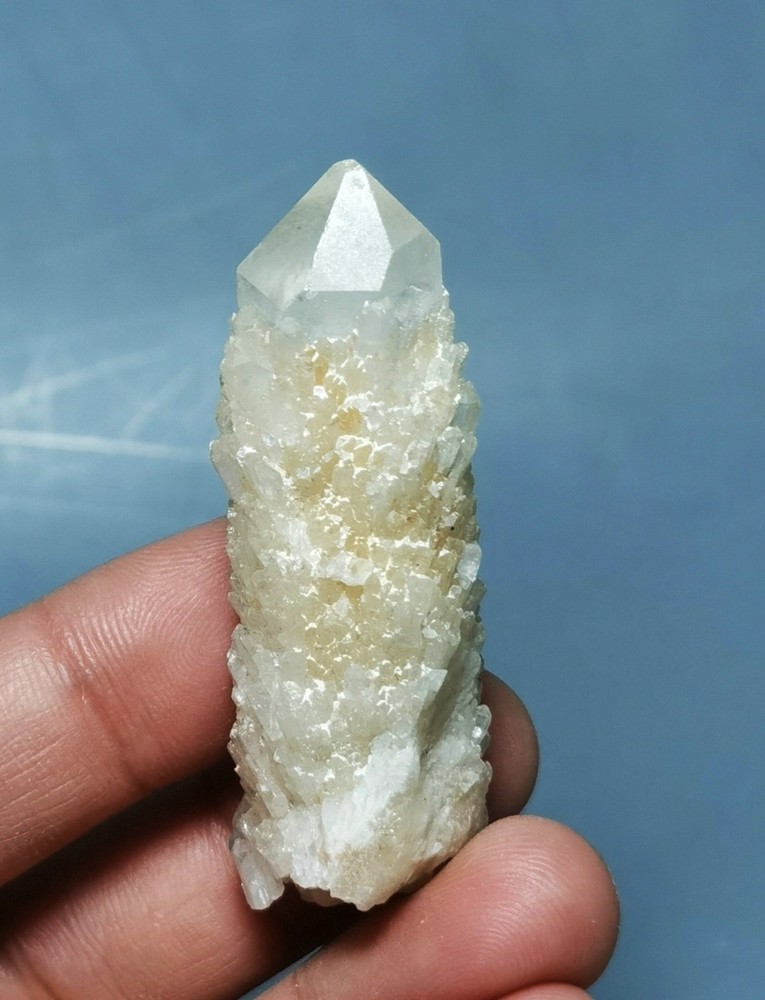 Rare Himalayan Quartz Crystal Cluster Specimen