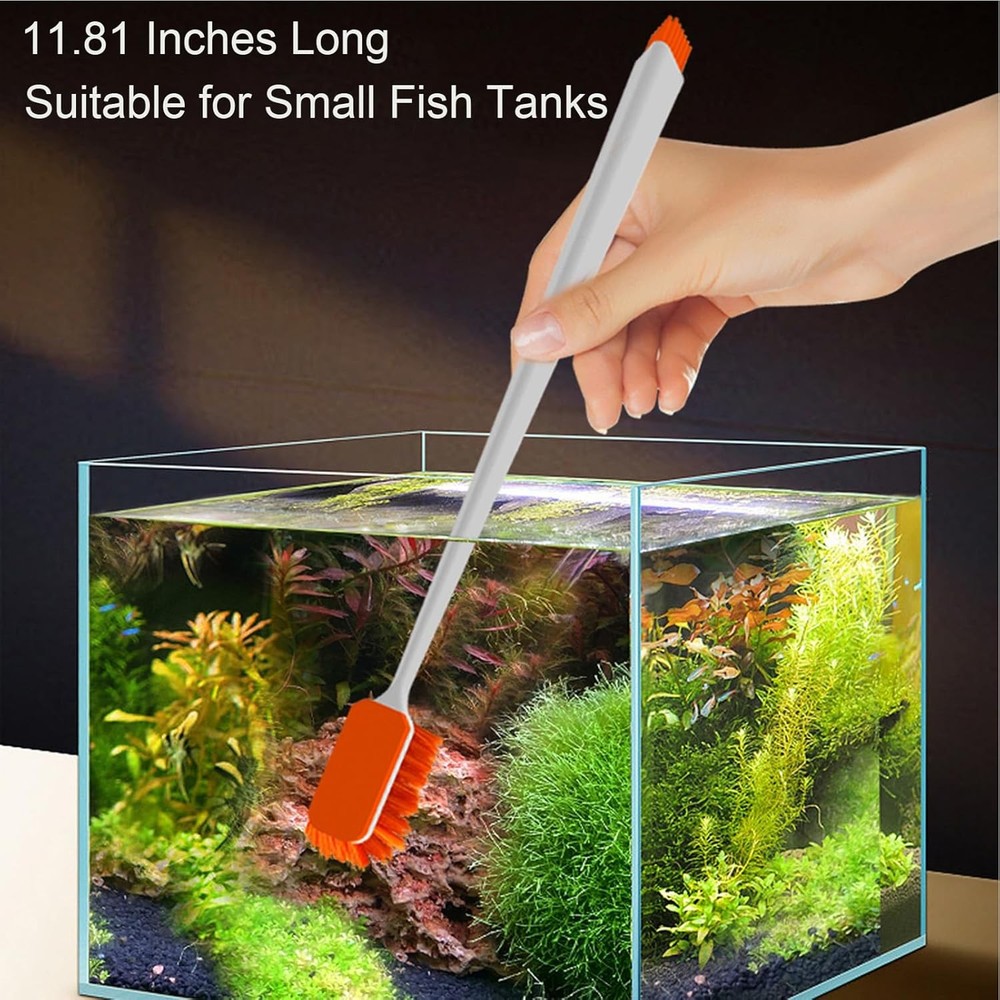 Aquarium glass algae scraper cleaner