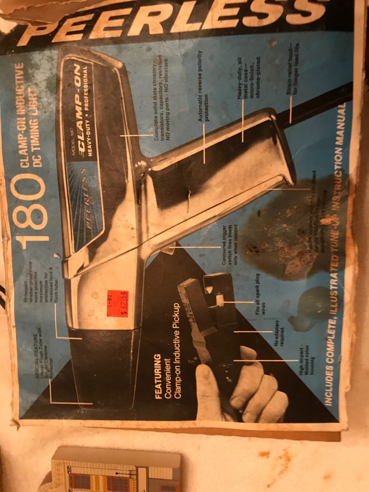 Peerless Pulsar 180 Clamp-On Inductive DC Timing Light