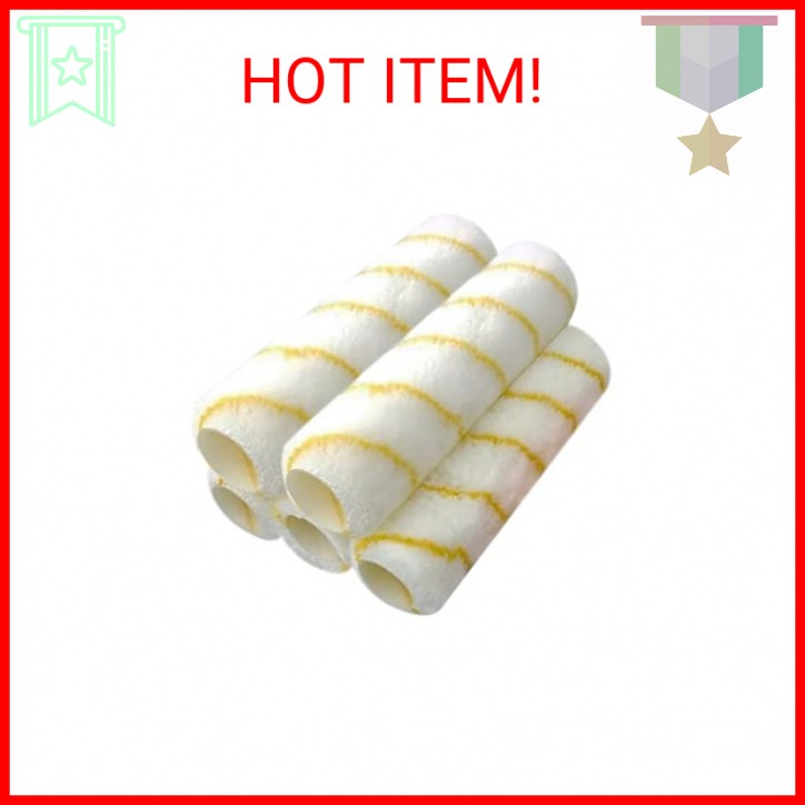 Pro Grade - Paint Roller Covers - 1/2 X 9 Inch Microfiber 5 Pack
