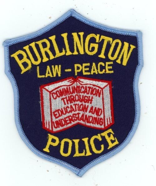MASSACHUSETTS MA BURLINGTON POLICE NICE SHOULDER PATCH SHERIFF