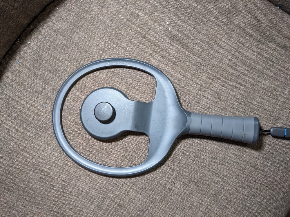 HTC Vive Tracker Paddle Mount VR Gaming Accessory Prop Grey w/ Lanyard