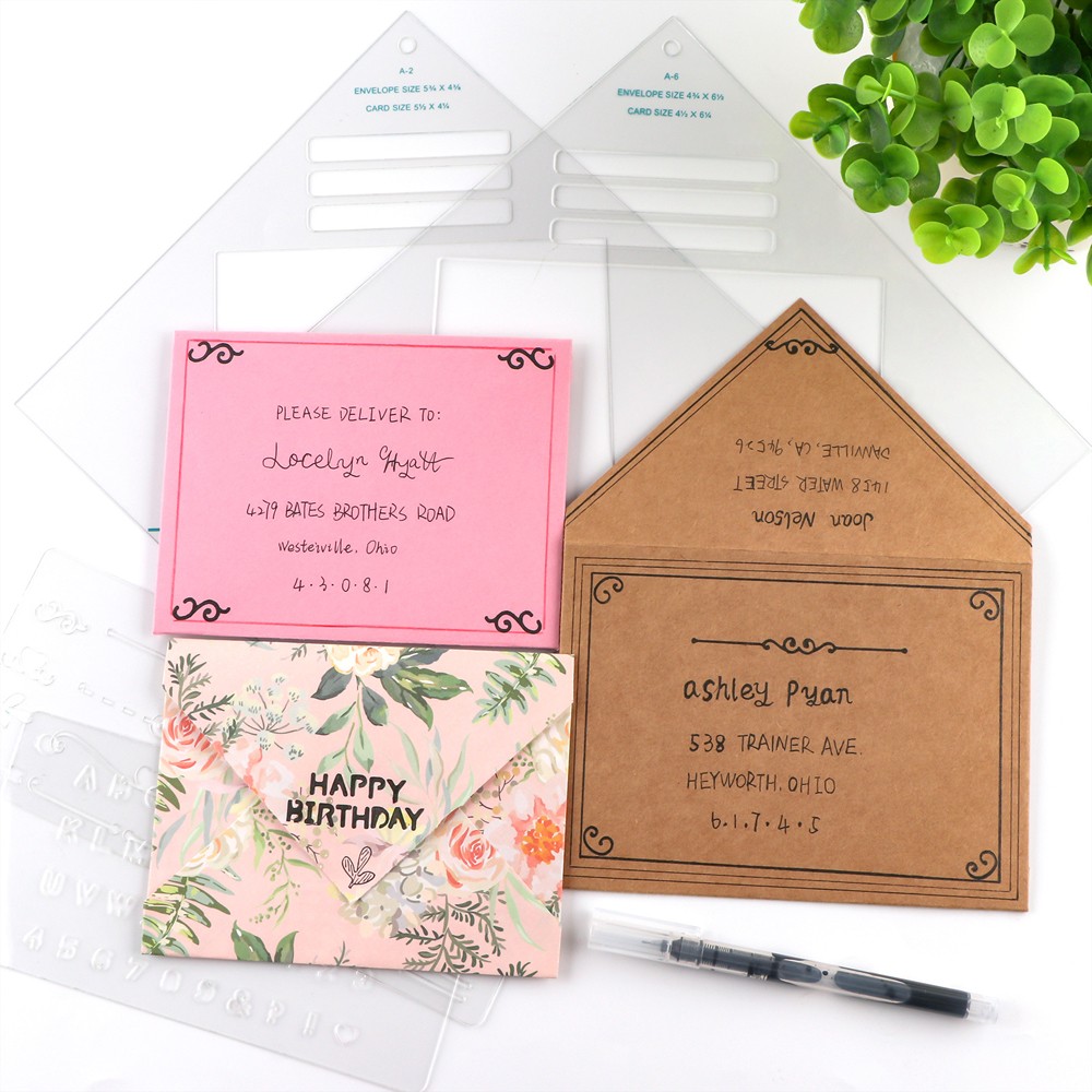 All-In-One Envelope Making Tool Envelope Tear Templates Envelope Maker Guide