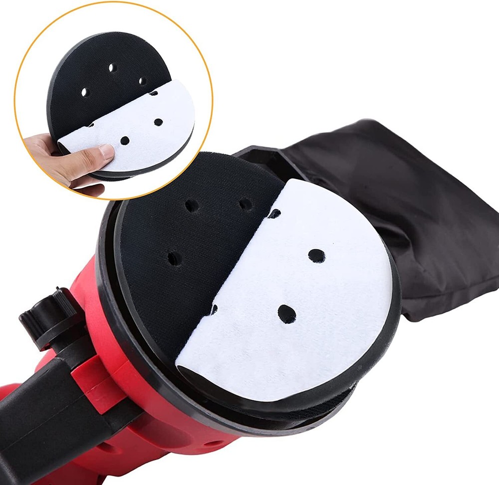 6" Hook Loop Soft Sponge Cushion Interface Buffer Pad Soft Density Sanding Pad