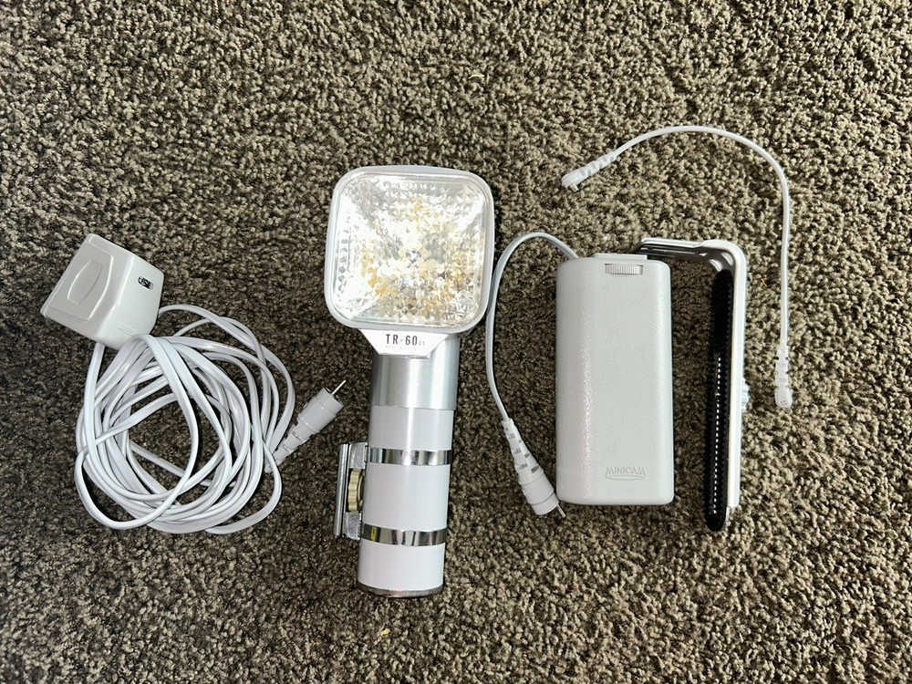 Vintage Minicam TR-60 Electronic Flash Tested Working