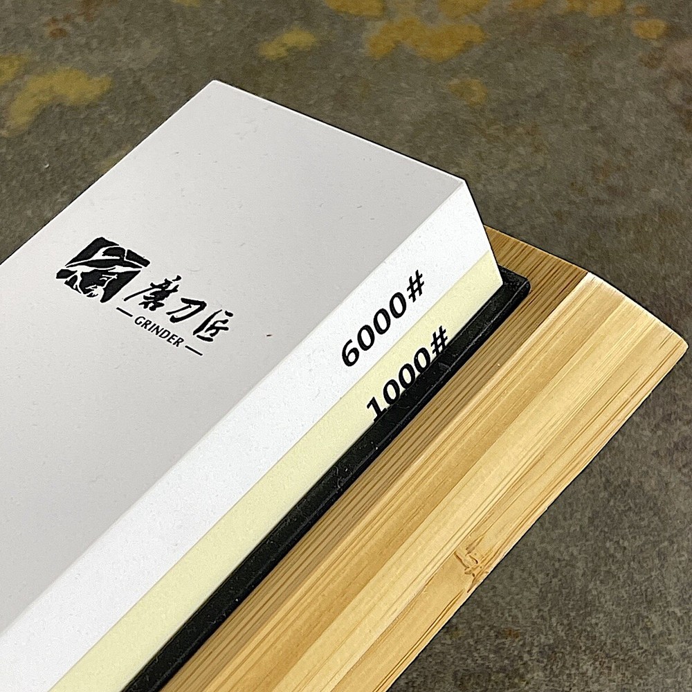 Double Sided Ceramic Combination Sharpening Stone - 1000/6000 -TG2015