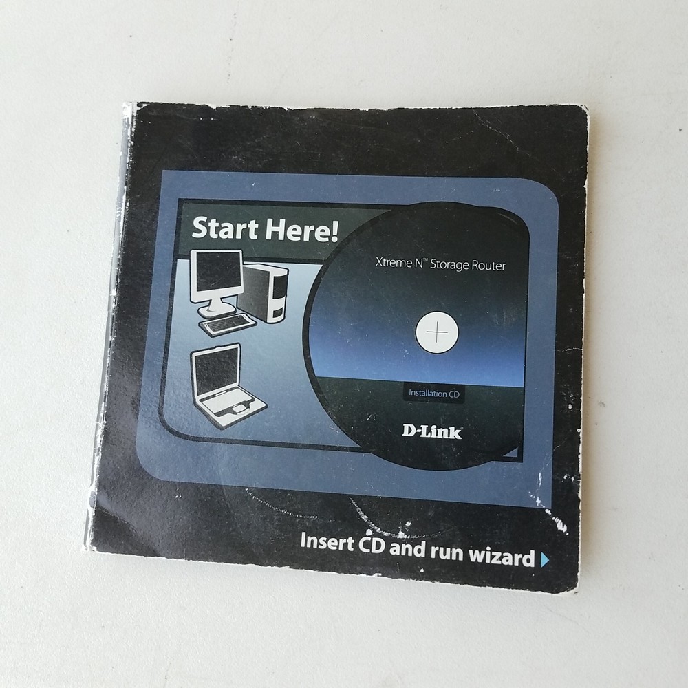 D-Link DIR-685 Xtreme N Storage Router With Manual And Adapter