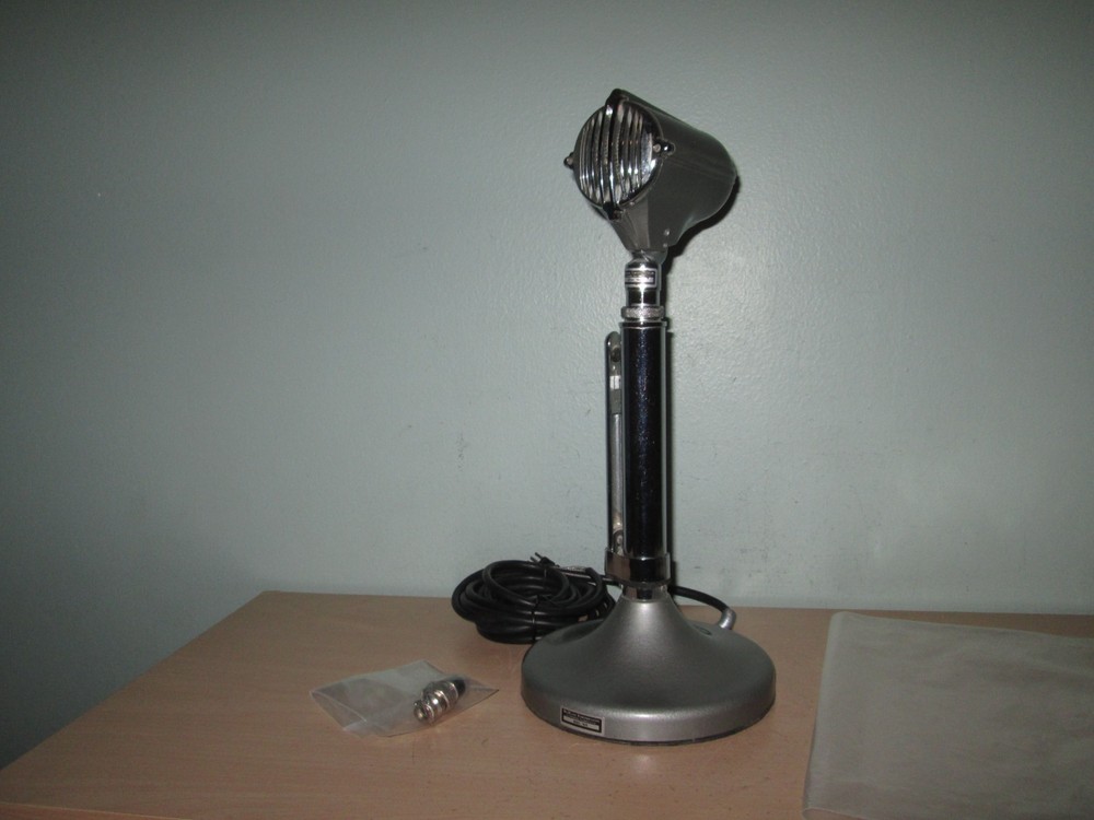 Vintage Dukane Model 7B40 Microphone w/ Cord Untested Rare