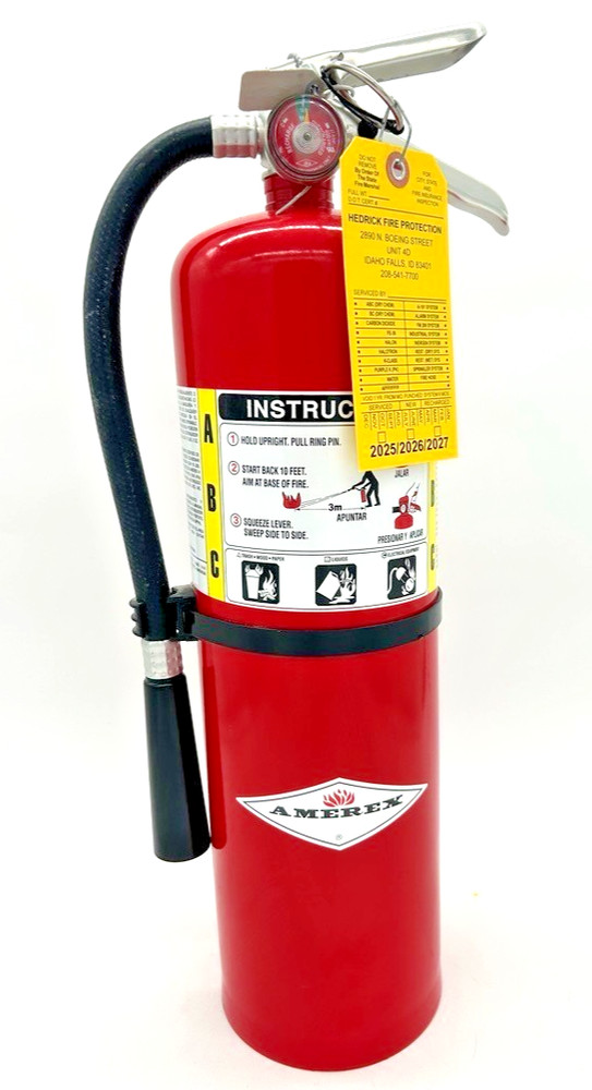 10LB ABC FIRE EXTINGUISHERS (Refurbished)