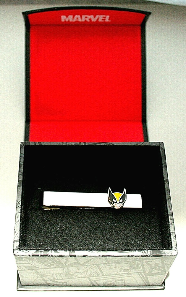 Marvel Comics Classic Wolverine Tie Bar Clip New Gift Box
