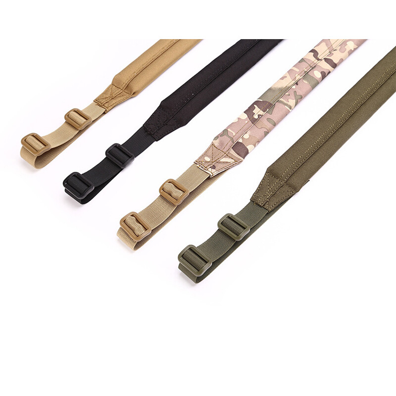 Tactical Quick Adjustable Padded 2 Point Rifle Sling Shoulder Strap Accessories