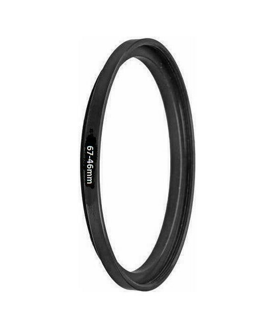 67mm-46mm Step Down Metal Ring Adapter 67-46mm