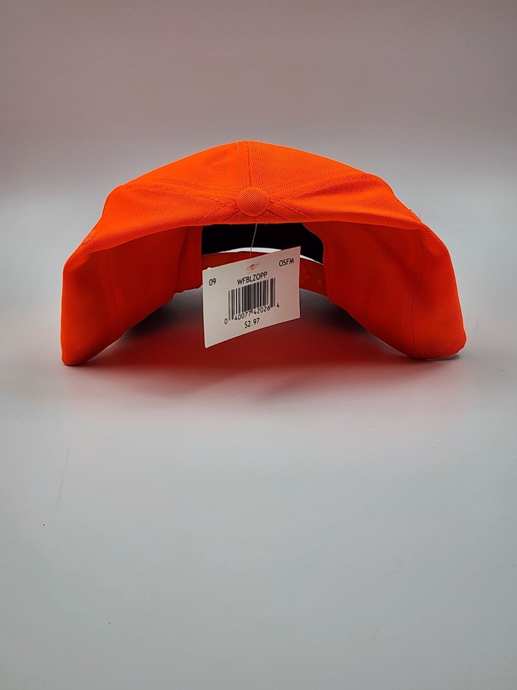 Paramount Outdoors Blaze Orange Hunting Hat Ball Cap - Adjustable Snapback