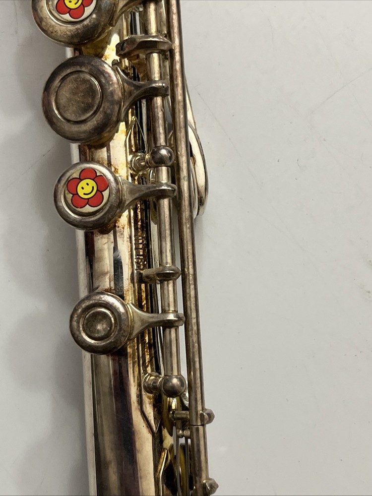 Merano Silver Finish Student Flute With Hard Case