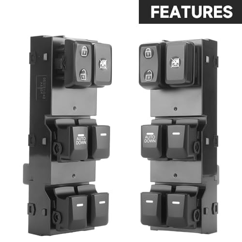 Front Left Driver Side Master Power Window Switch - Compatible for Kia