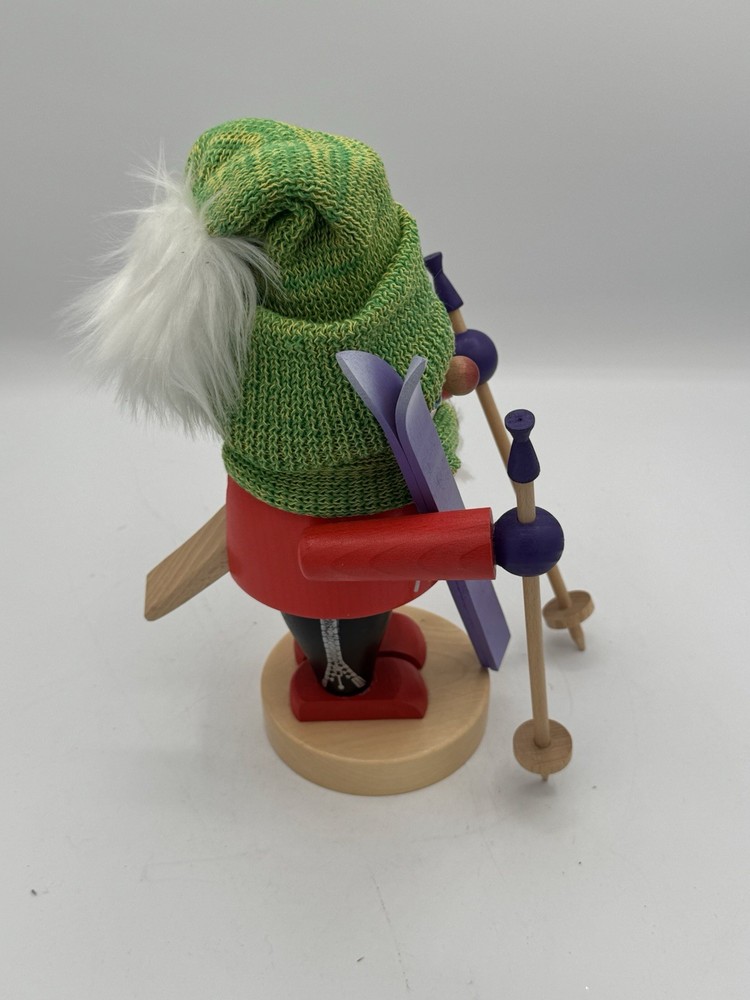 Steinbach Troll Skier Chubby Nutcrackerccollection 10.5 Tall