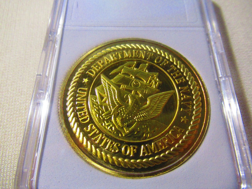 US NAVY - USS PONCE (LPD-15) Challenge Coin