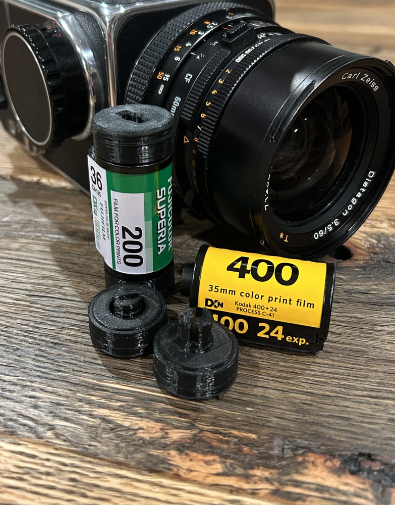 35mm to 120 Medium Format Film Adapter 3D Printed