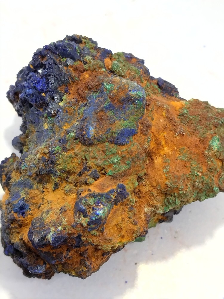 C32...Azurite/Malachite...Morocco
