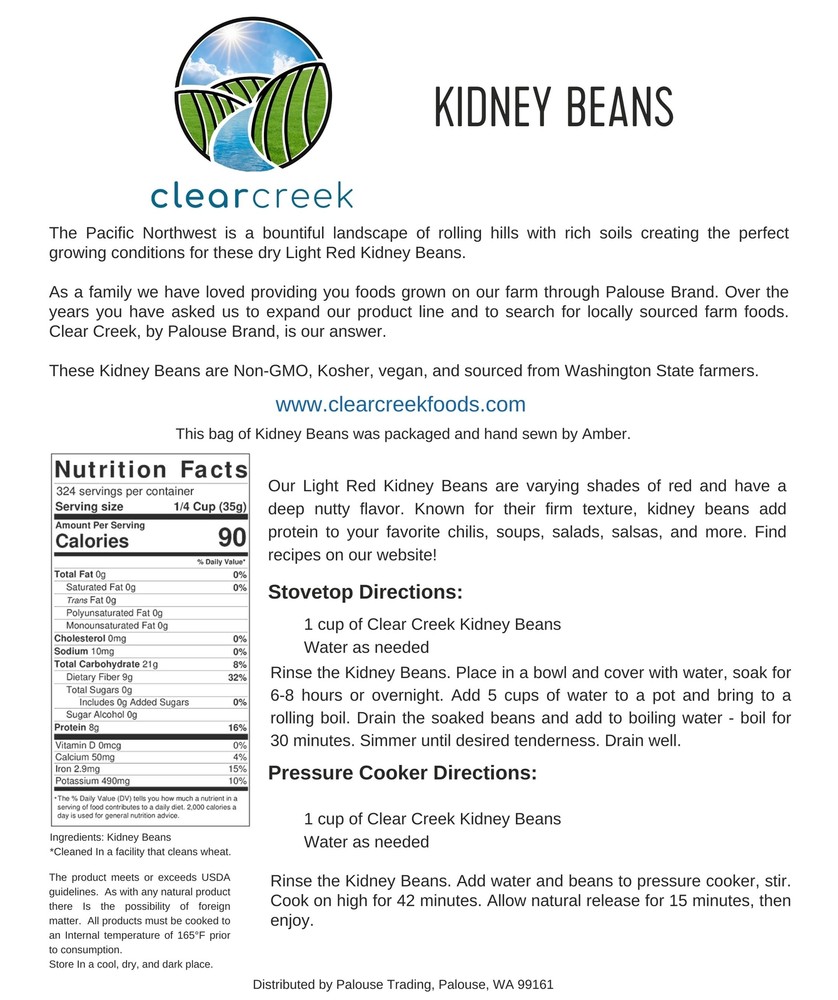 Kidney Beans | 4 LB