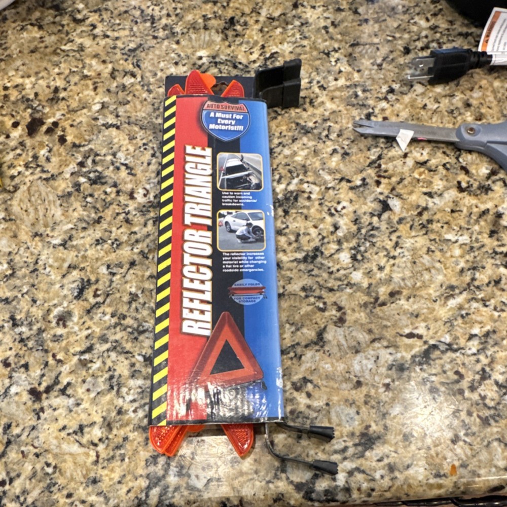 Reflector Triangle For Roadside Assistance