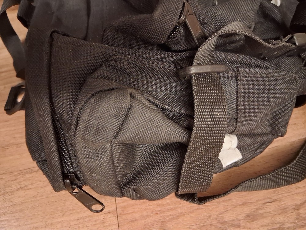 Black Performance Pannier Bag