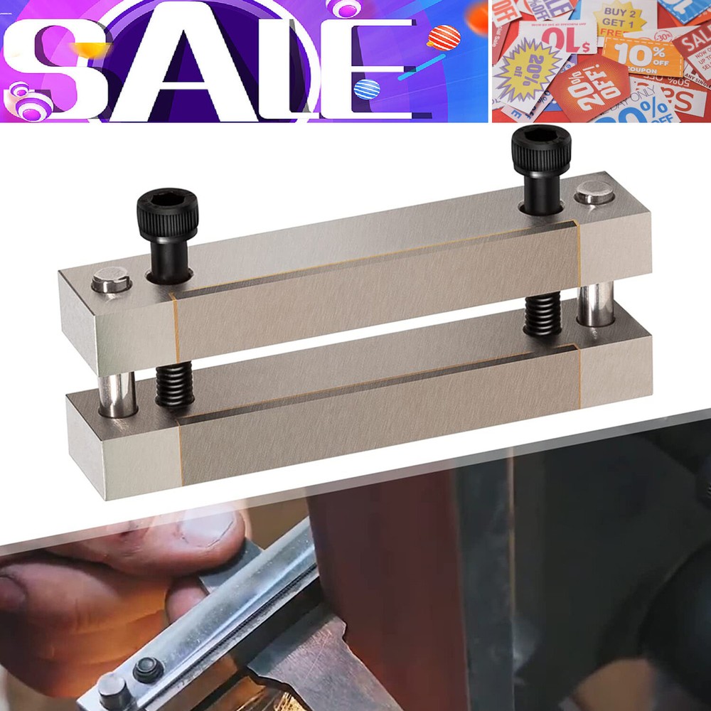 Hardened File Guide with Carbide Surface For Knife Making Tool Knife Makers