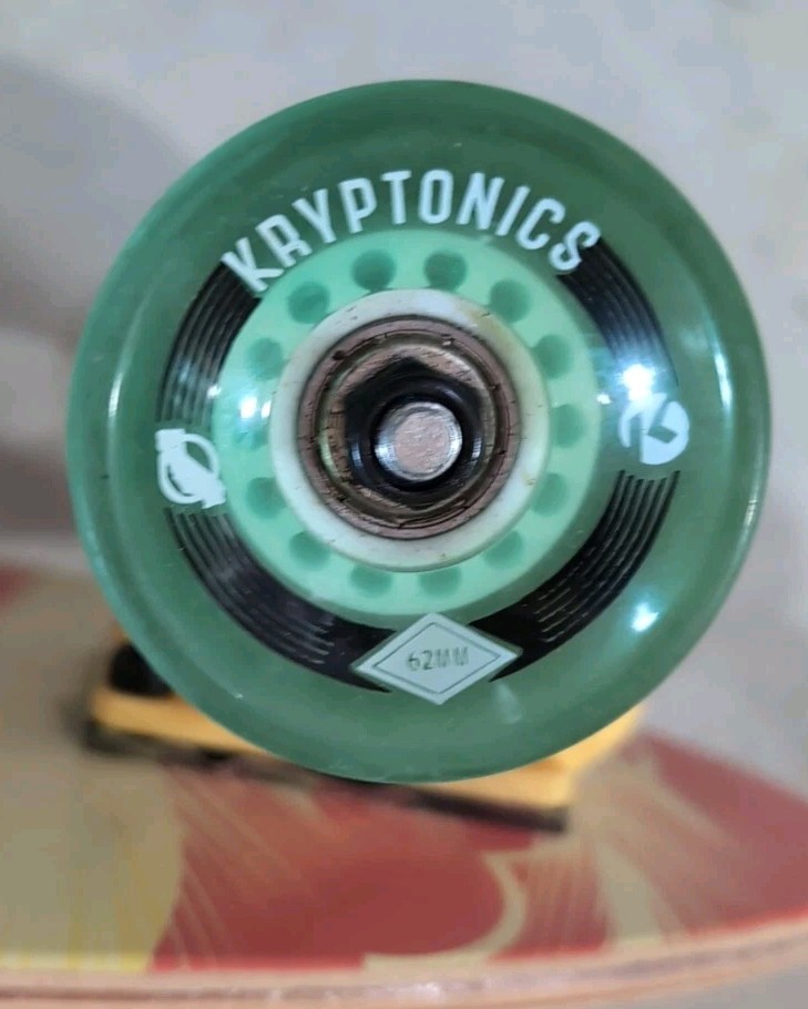Kryptonics Skateboard Longboard 36". Smooth Wheels