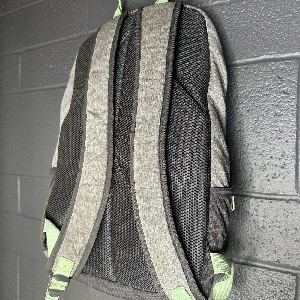 Eastsport Gray and Green Backpack