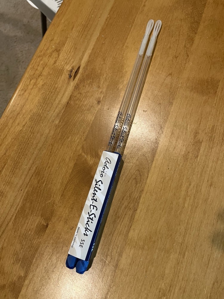 Adoro Silent eSticks Quiet Drum Sticks for Electronic Drum Set NEW
