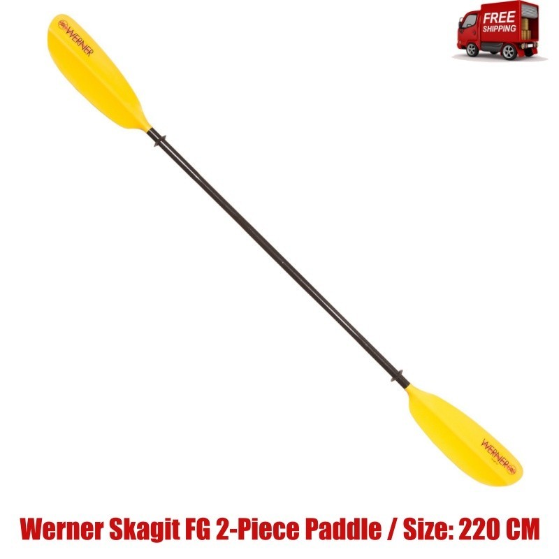 Werner Skagit FG 2-Piece Paddle / Size: 220 CM