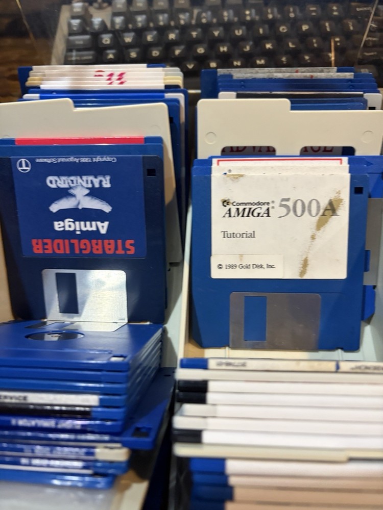 Massive Amiga Floppy Disk Lot 2- Some Games, Tons Of Utilities. Untested