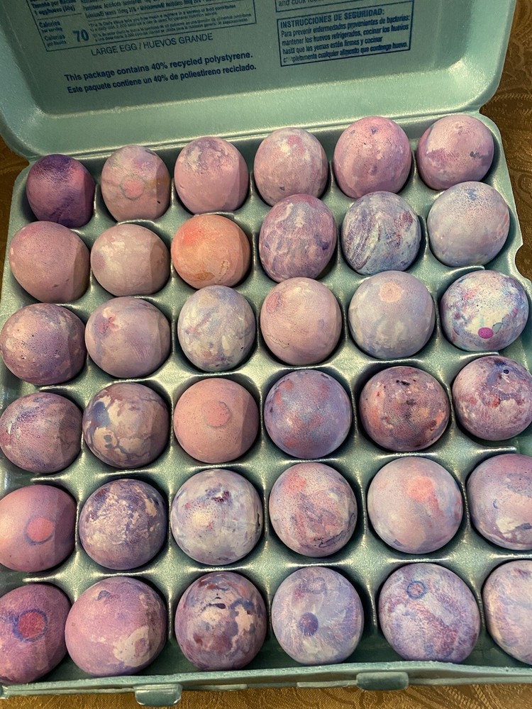 4 Dozen CASCARONES Confetti filled Eggs 48 COLORFUL eggs Easter Fun
