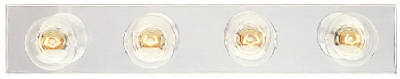 Westinghouse 66411 4-Light Bath Bar - Quantity 6