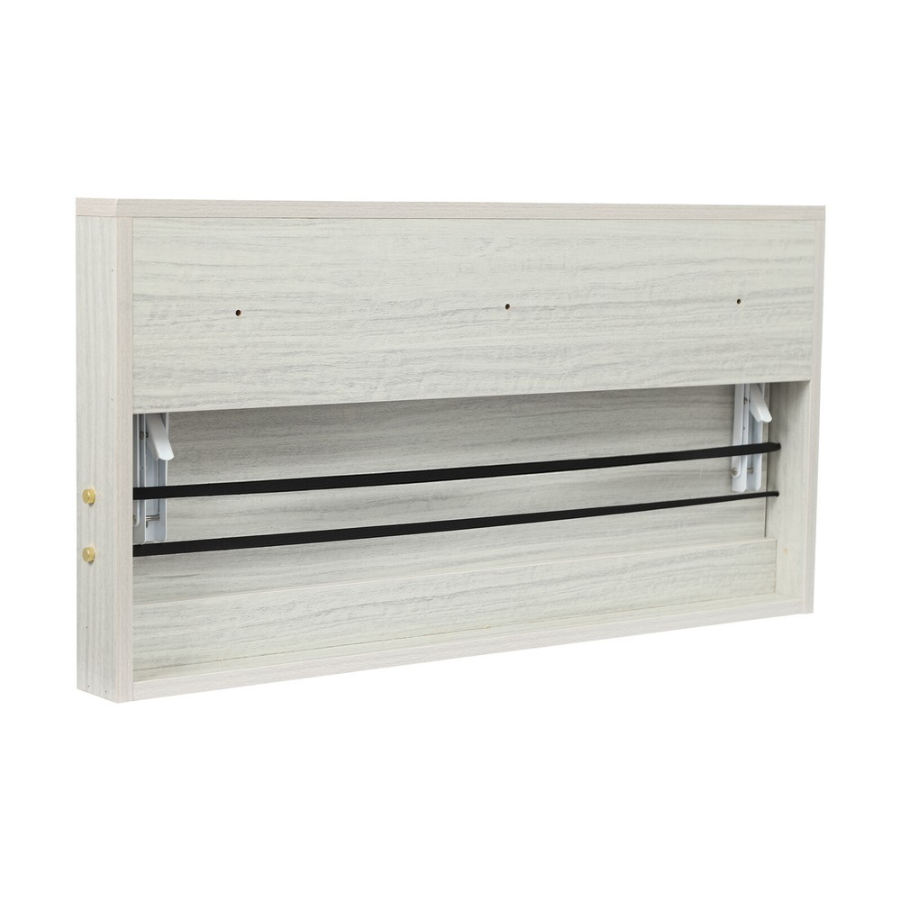 Folding Table Wall Mounted Folding Table Study Table Space Saving 31.5x16.3 in