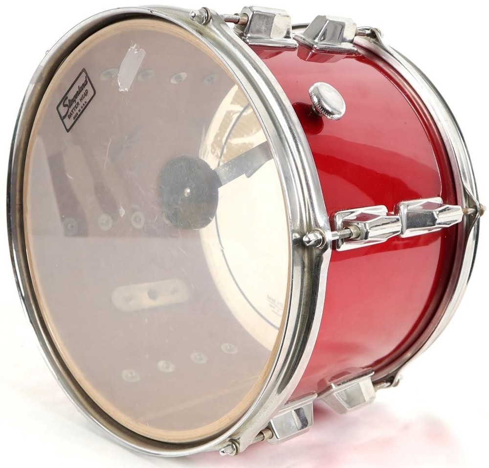 Vintage Royce Red Rack Tom Drum 12" x 8" Percussion