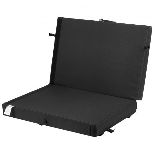 Bouldering Crash Pad, Bi-Fold Rock Climbing Crash Pad with Adjustable Backpack S