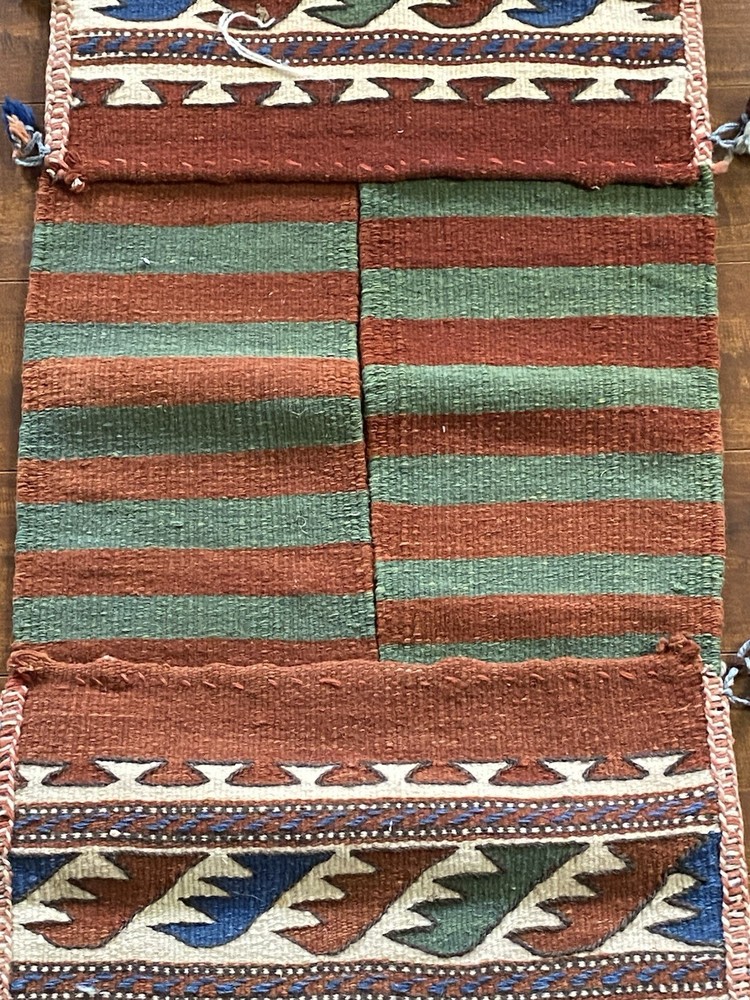 Vintage Handmade Middle Eastern Wool Camel Saddle Bag
