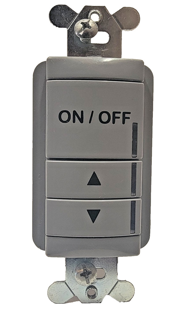 Acuity Controls SPODMRD GY SensorSwitch Dimmer Wall Switch Gray
