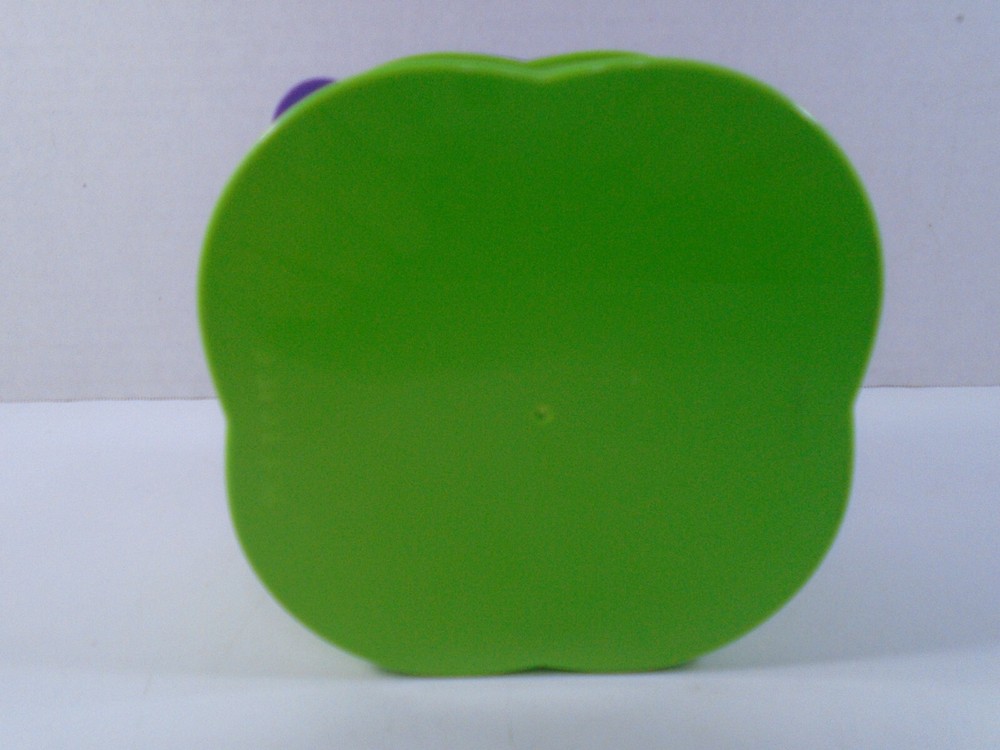 PIXOS--PURPLE & GREEN STORAGE CONTAINER BOX (LOOK)
