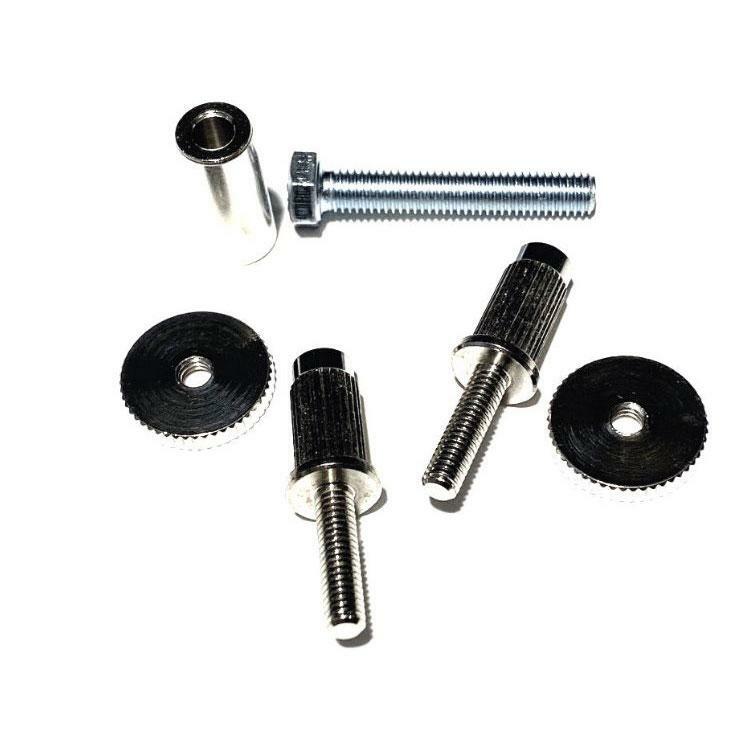 Faber 3116-0 Plus Nashville Insert Conversion Posts Gloss Nickel