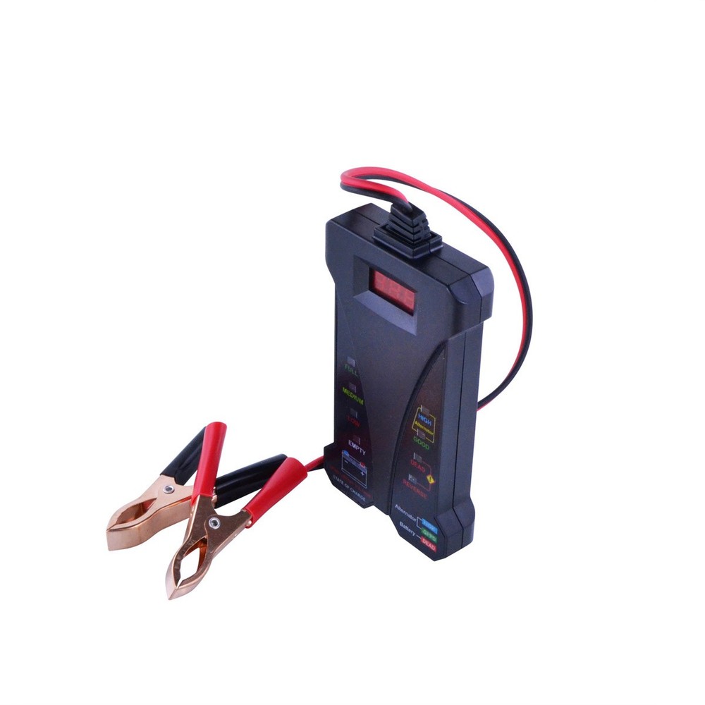 Universal 12 Volts Digital Battery Tester / Charging System Analyzer