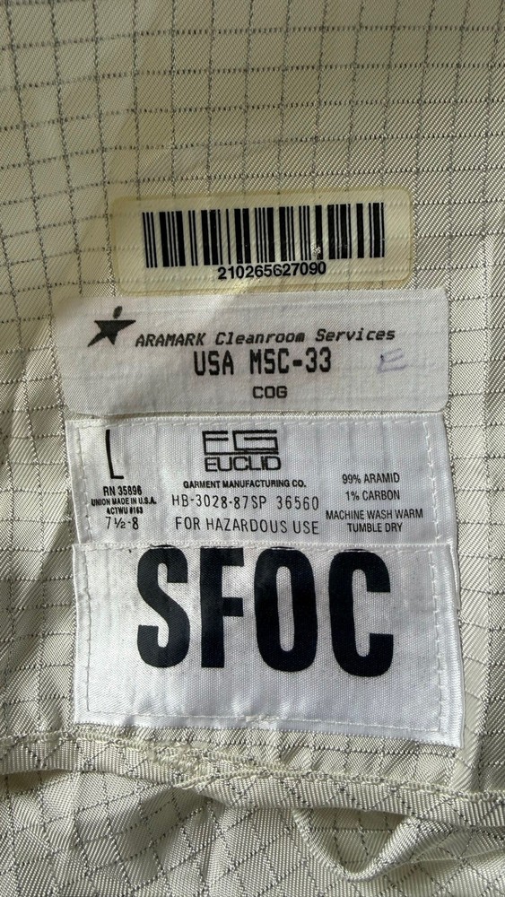 COMPLETE SUIT SPACE SHUTTLE GROUND TECHNICIAN SPACE FLIGHT OPERATIONS c1993