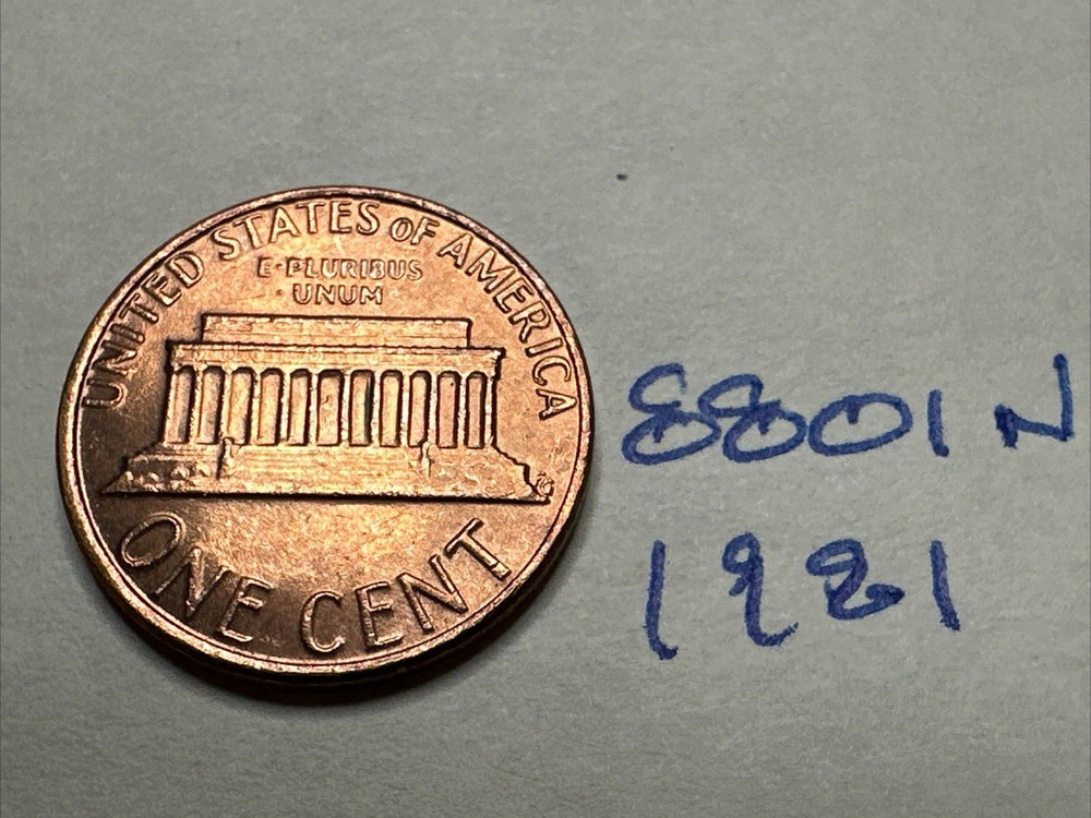 1981 P Lincoln Memorial Cent PENNY 8801N