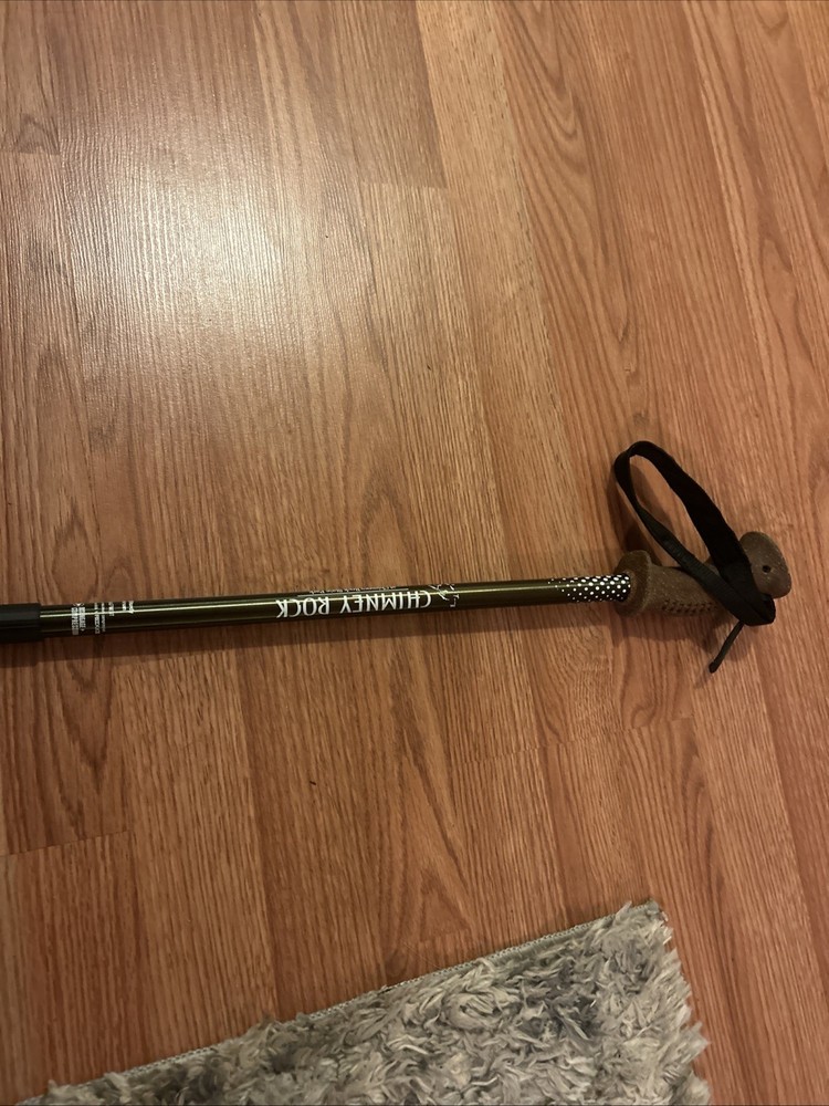 Chimney Rock Adjustable Walking Stick With Compression Tip- Pistol Grip Handle